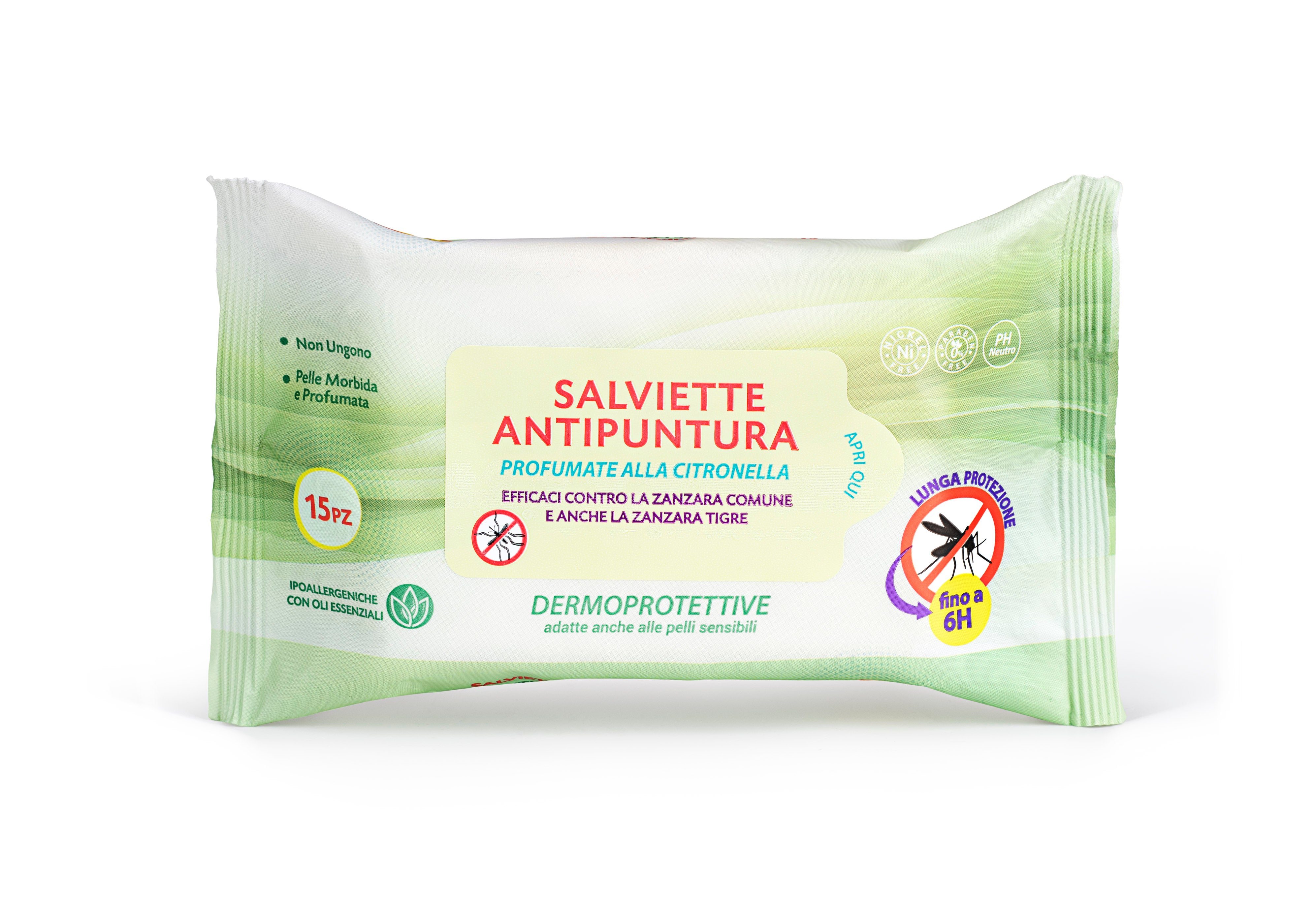 Salviette Antipuntura