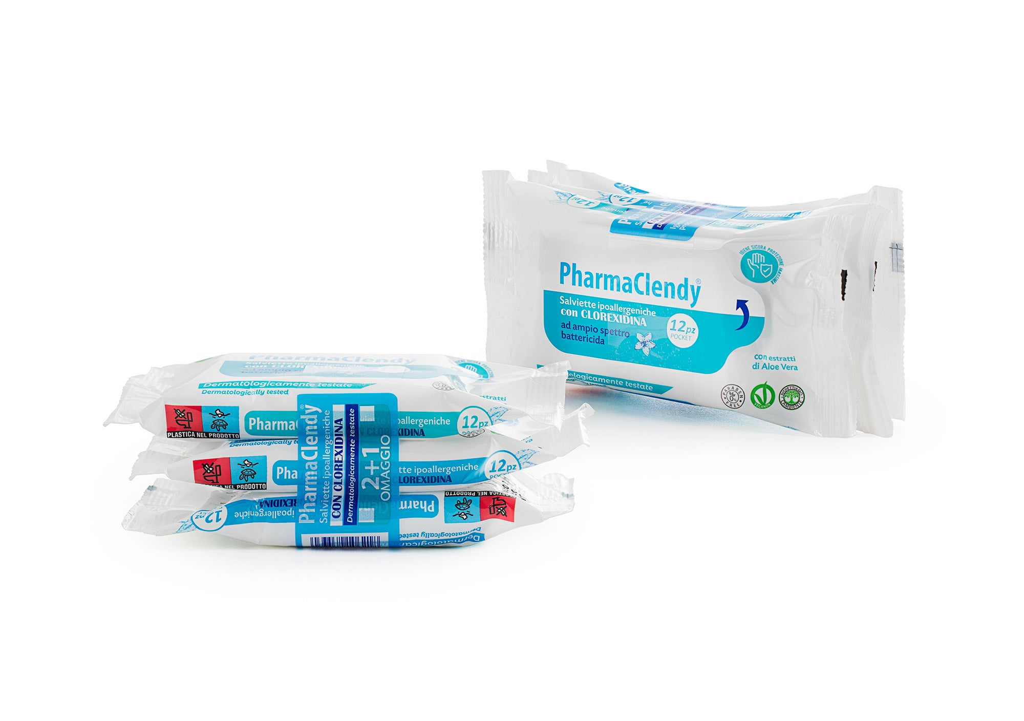 salviette imbevute clorexidina