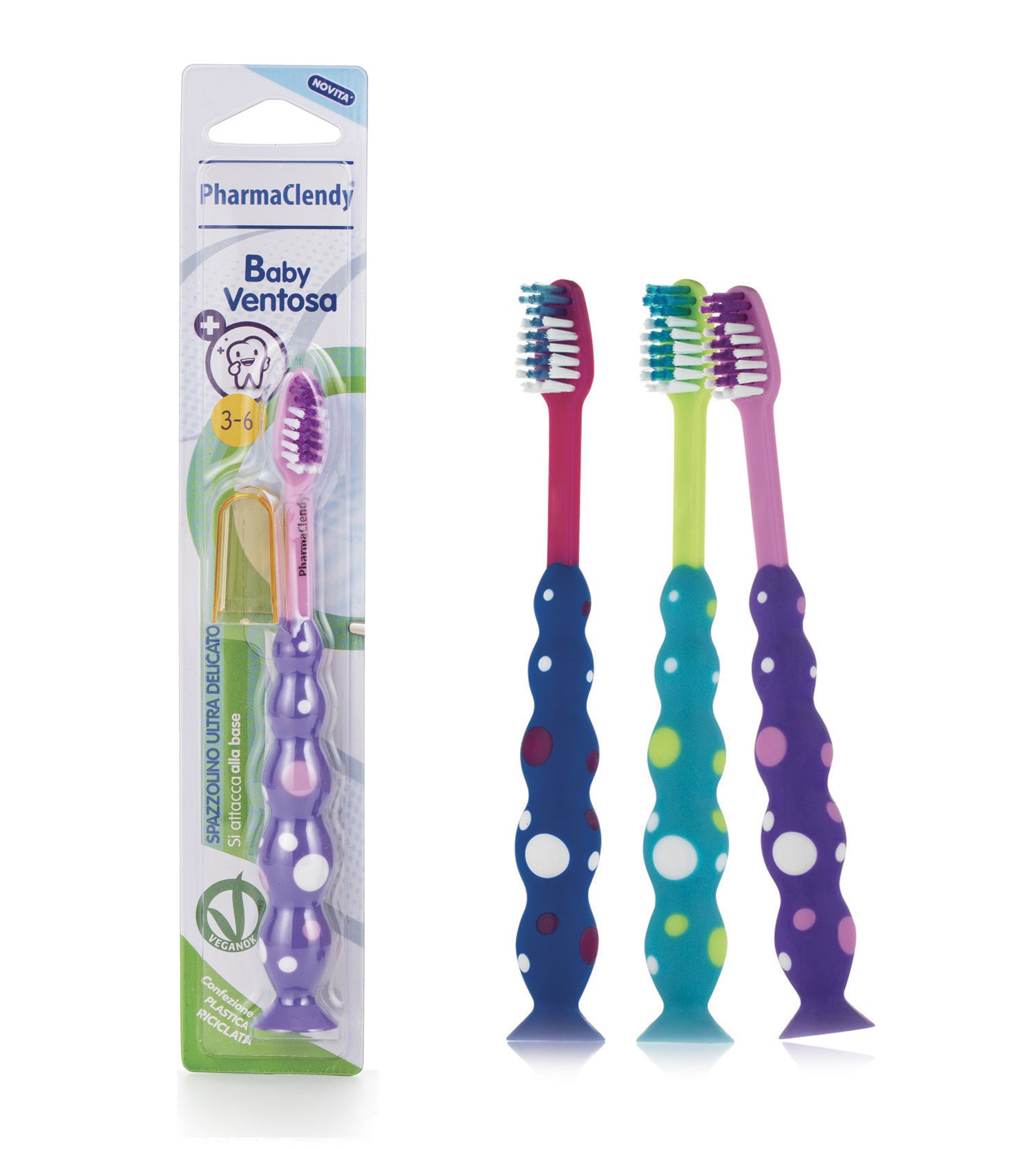 spazzolino denti bambini ventosa