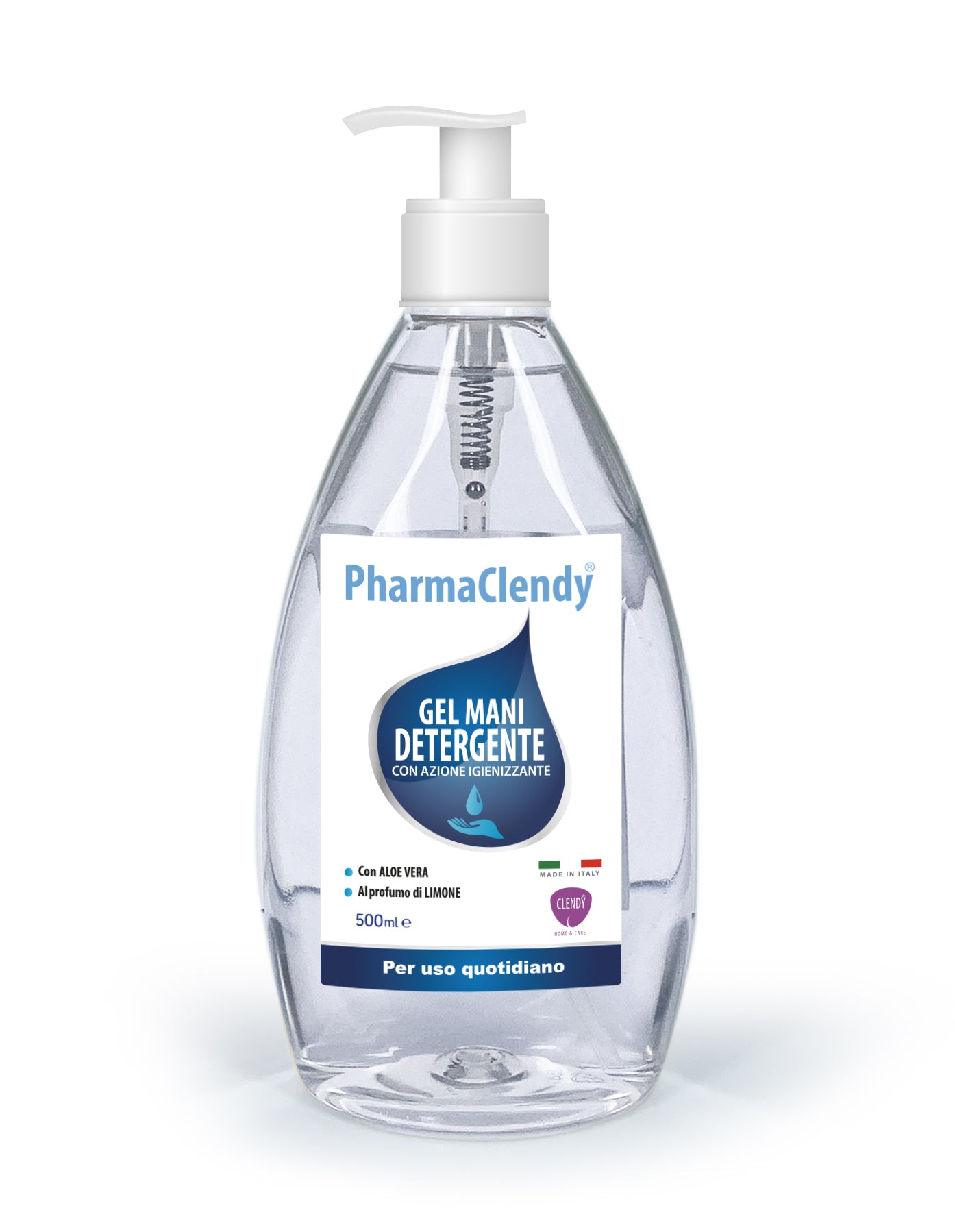 Gel Mani Igienizzante PharmaClendy - 500ml – Clendy - Per chi ama