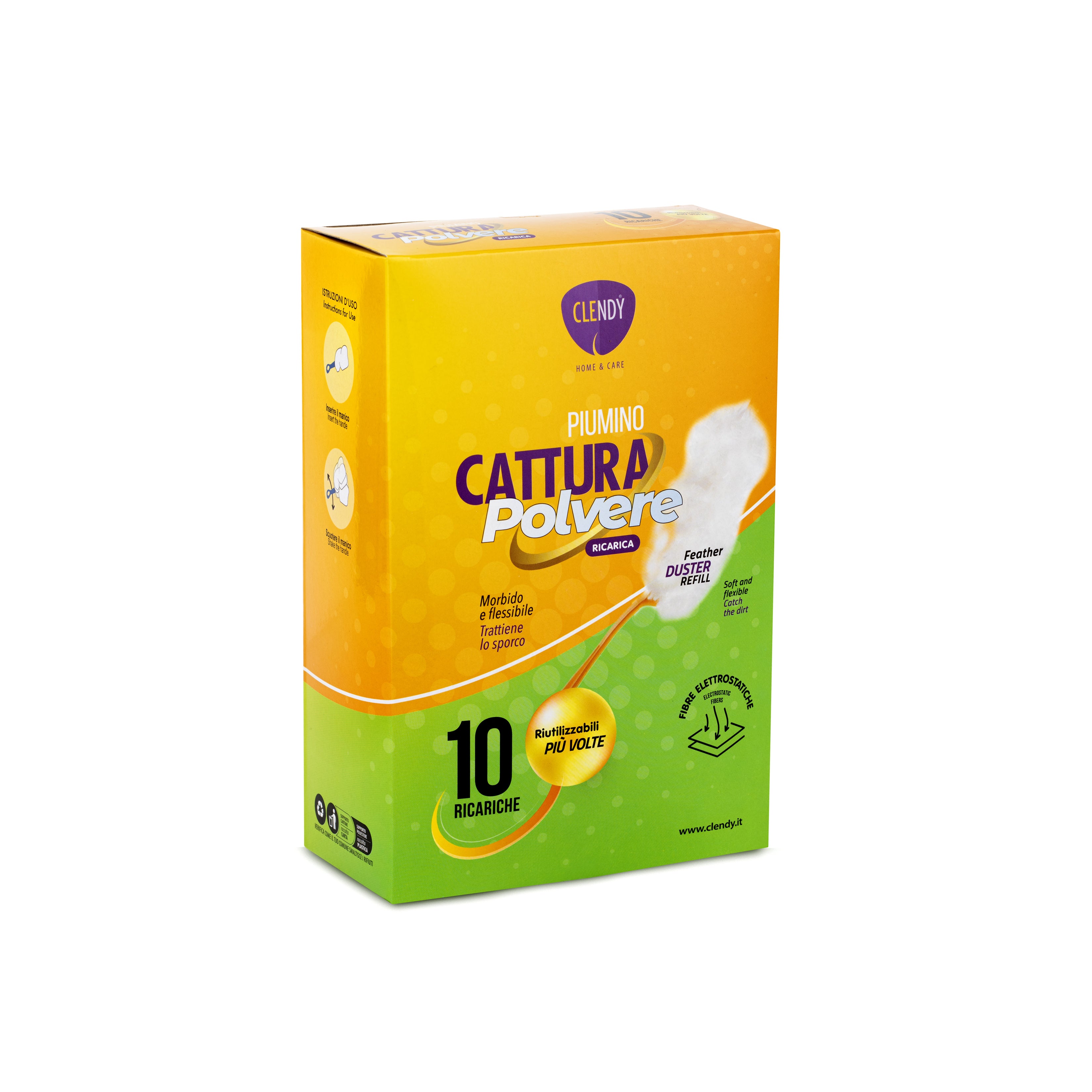 Ricarica Piumino Cattura Polvere