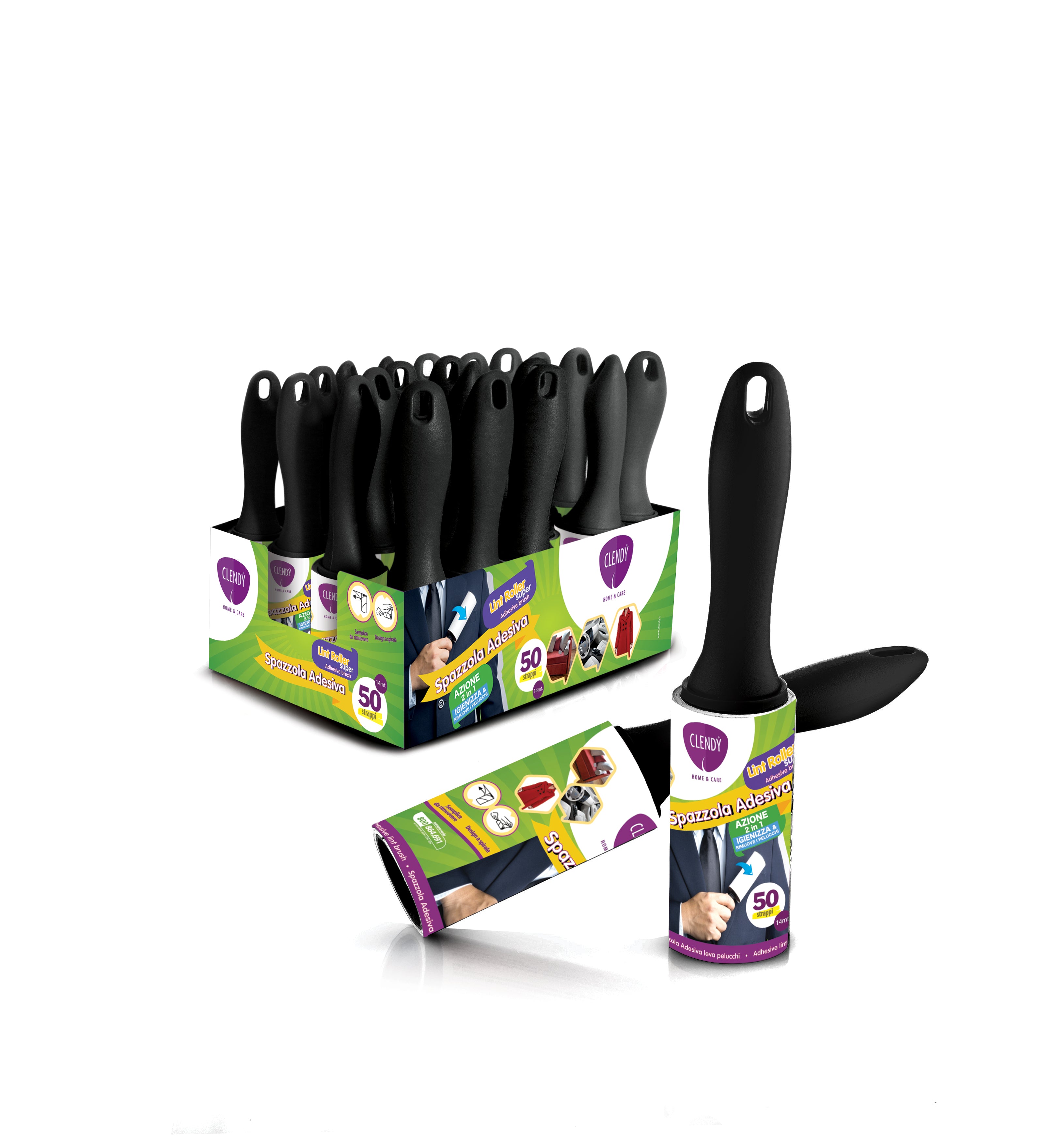 spazzola adesiva leva pelucchi