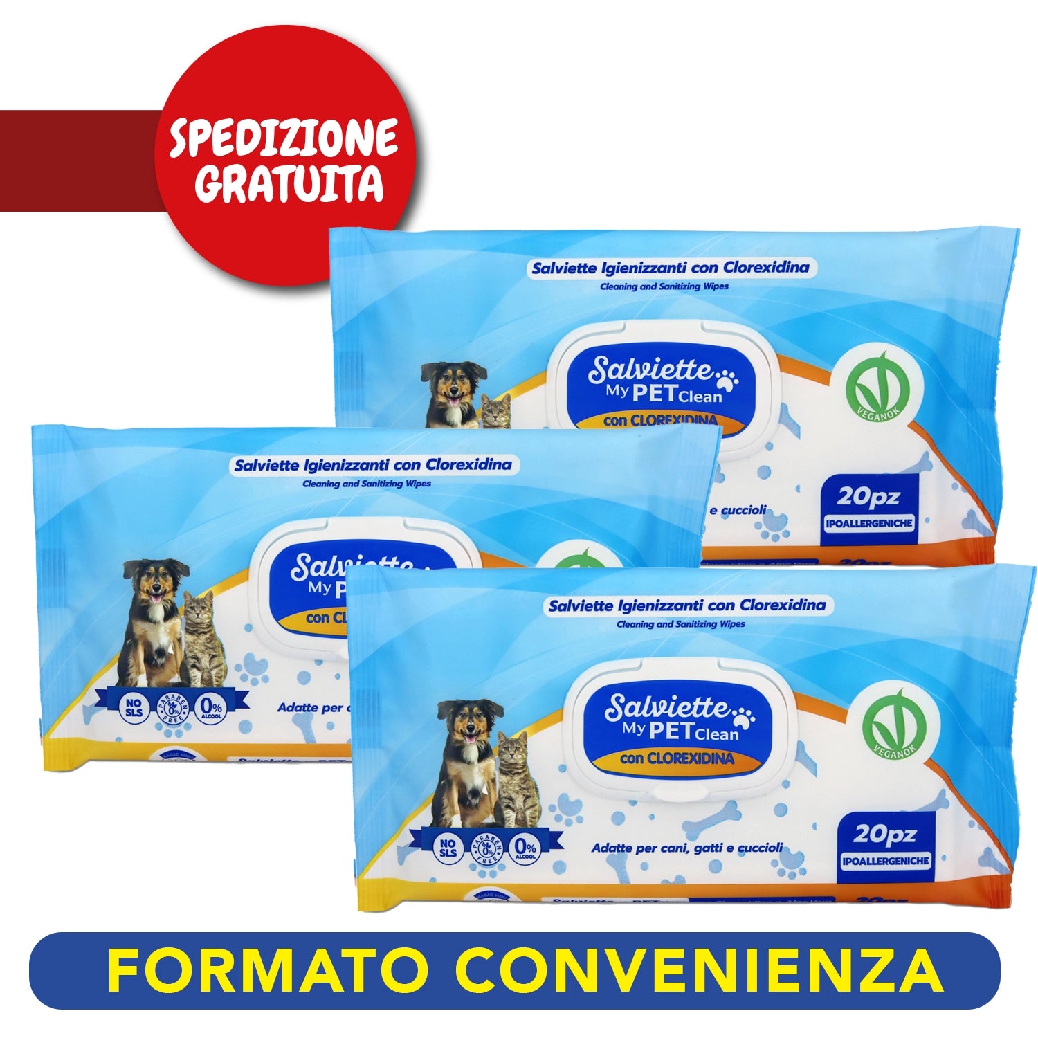 formato convenienza salviette