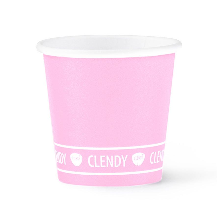 Bicchierini compostabili rosa - 50pz – Clendy - Per chi ama i piccoli gesti