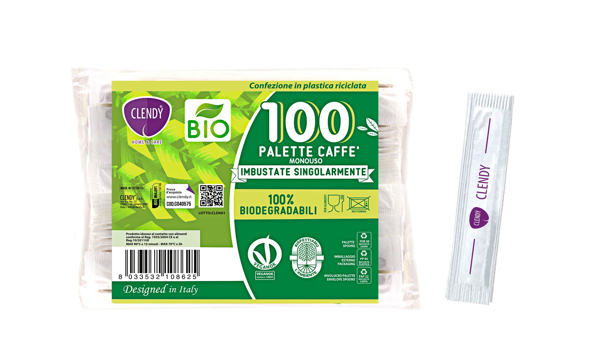 palette caffè compostabili