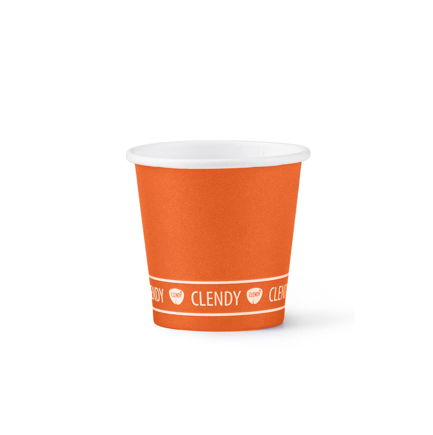 bicchierini compostabili arancioni