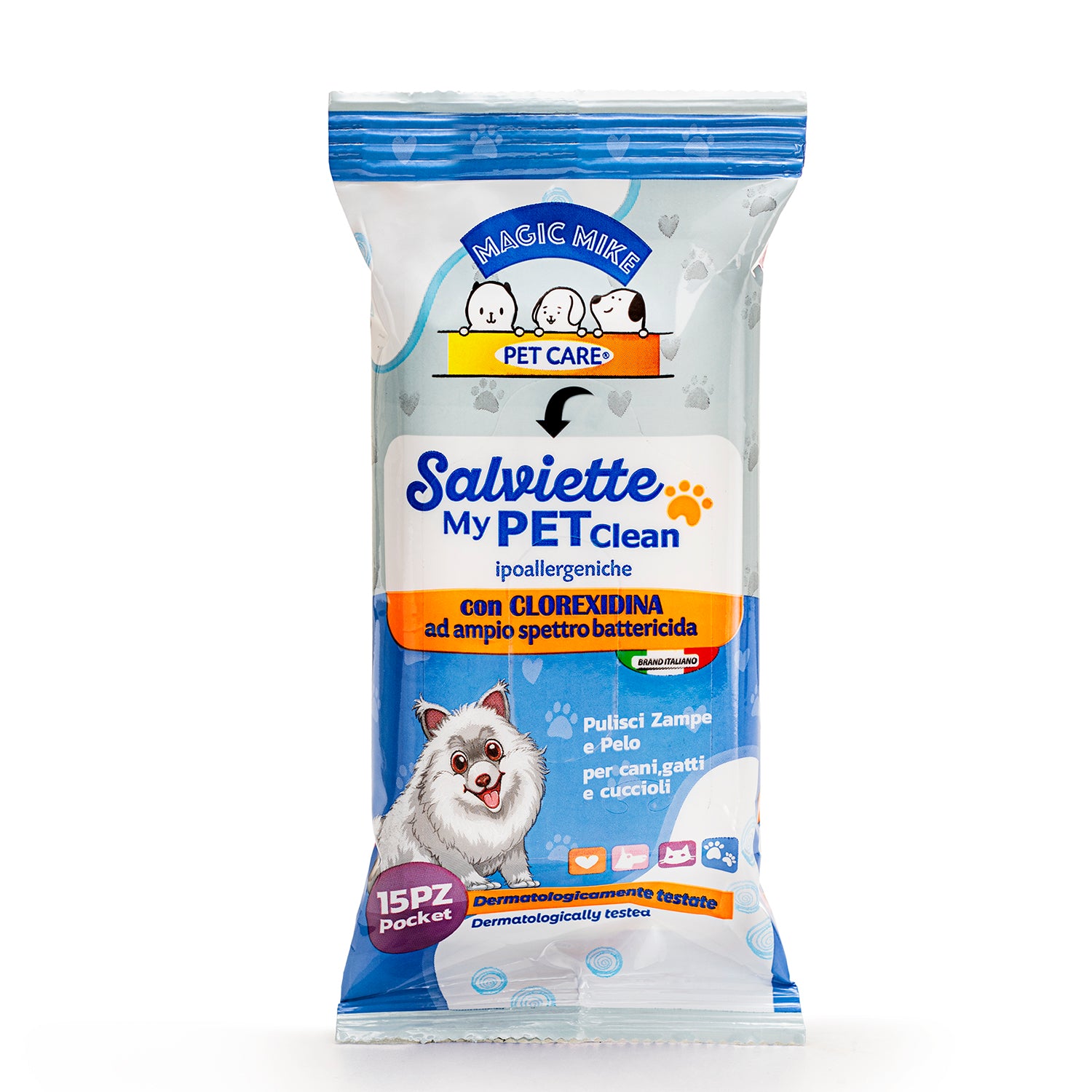 salviette imbevute cani