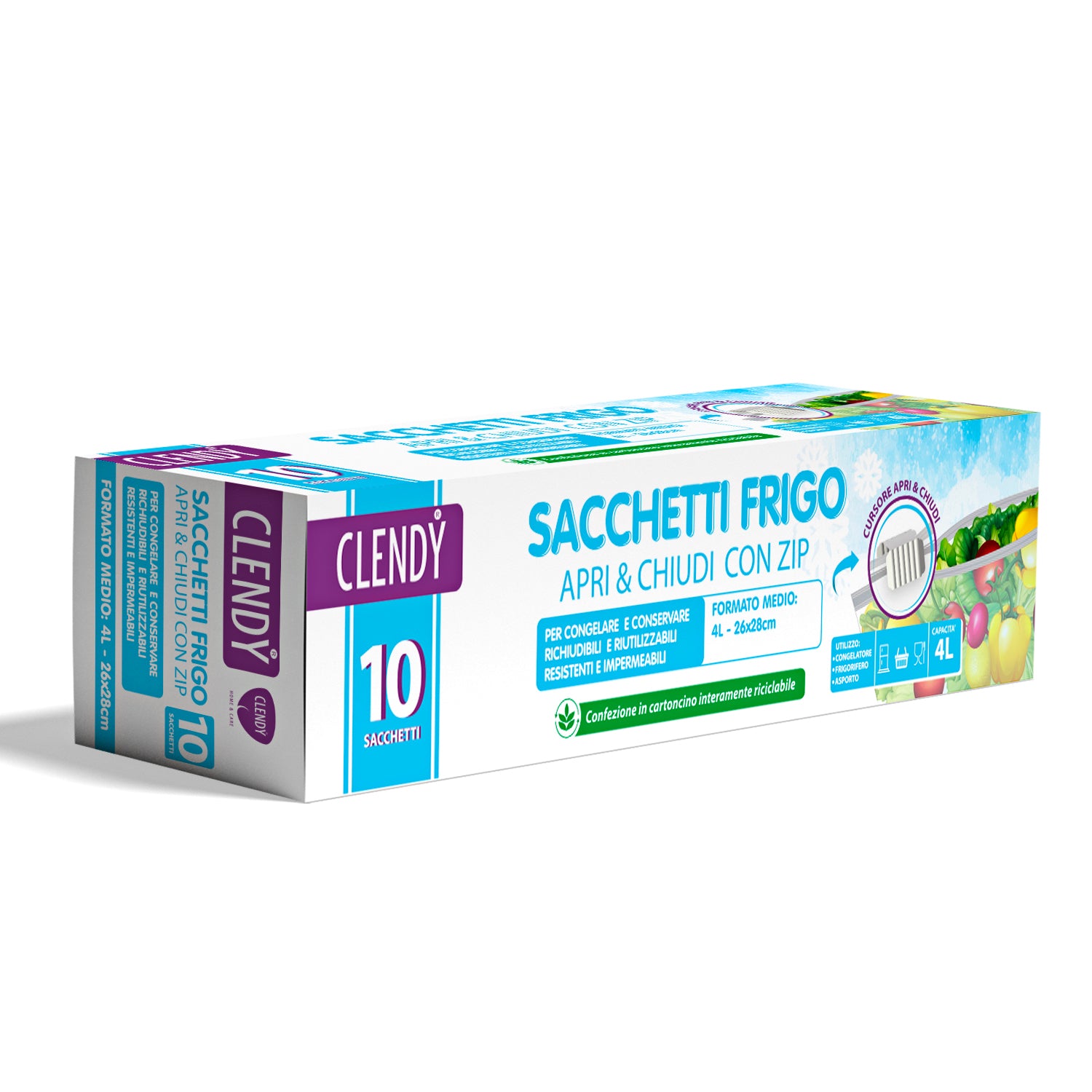 sacchetti frigo con zip