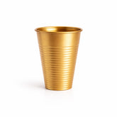 Bicchieri Riutilizzabili 200ml Oro - 50pz