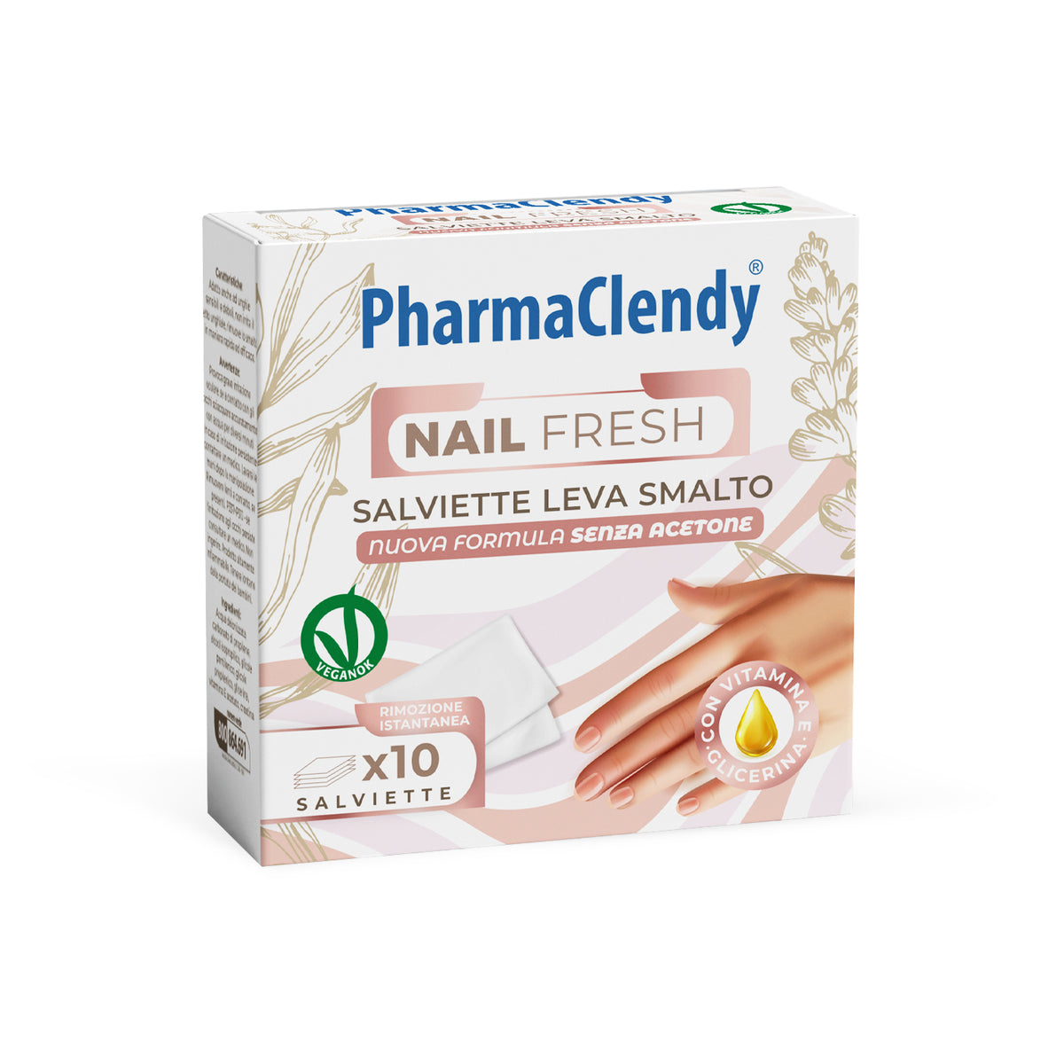 Salviette Leva Smalto PharmaClendy – Nail Fresh