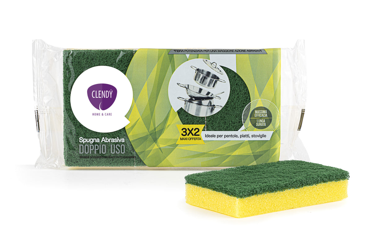 ARIX Spugne Abrasive Colorate 5 Pz - Brilla E Splende