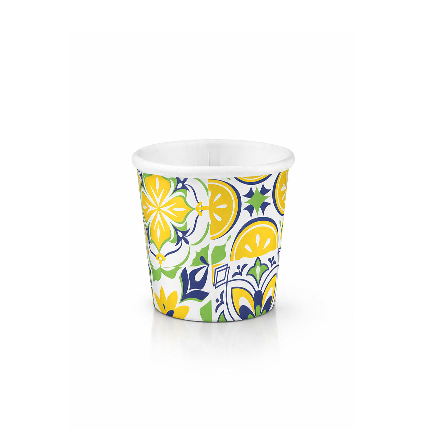 Bicchierini di Carta Compostabili MIX Maiolica - 50pz