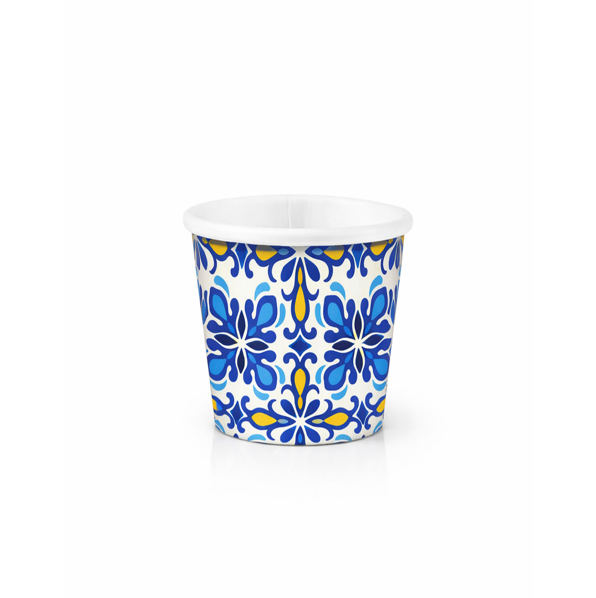 Bicchierini di Carta Compostabili MIX Maiolica - 50pz