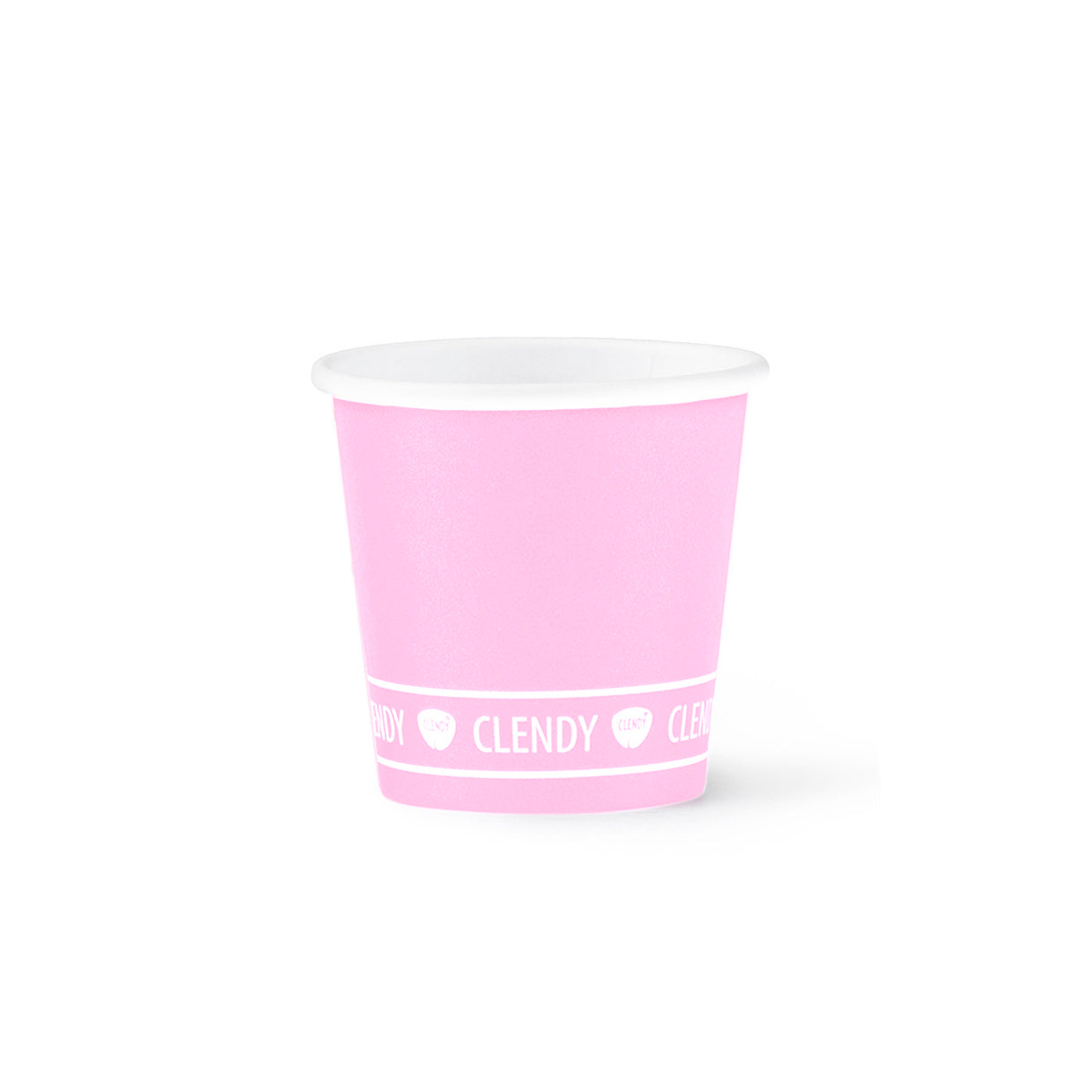 Bicchierini di Carta Compostabili 75ml Rosa - 50pz
