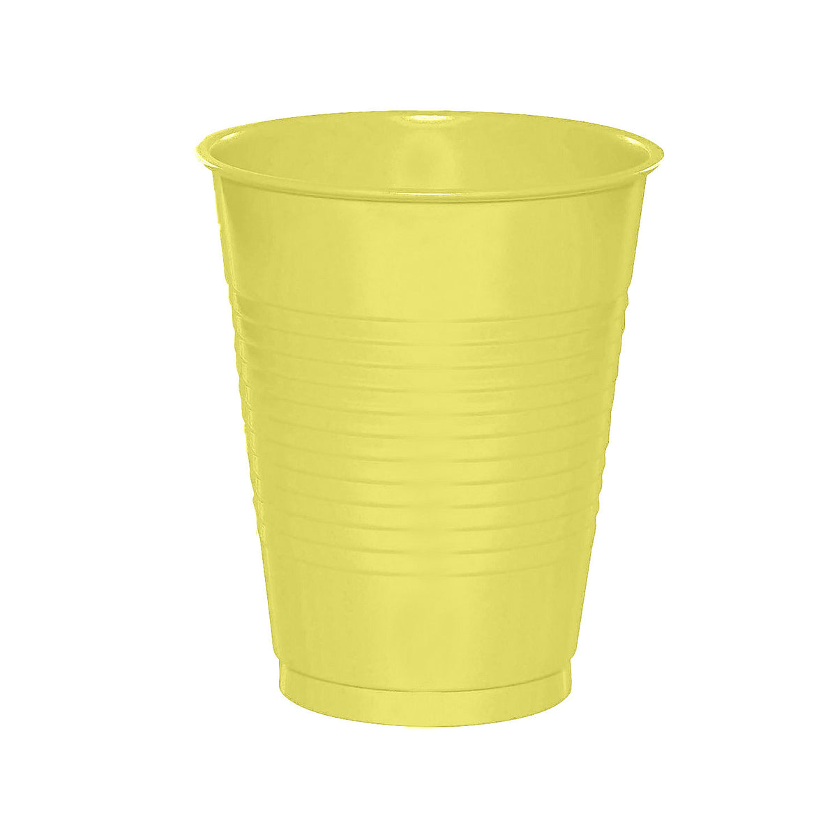 bicchieri riutilizzabili gialli