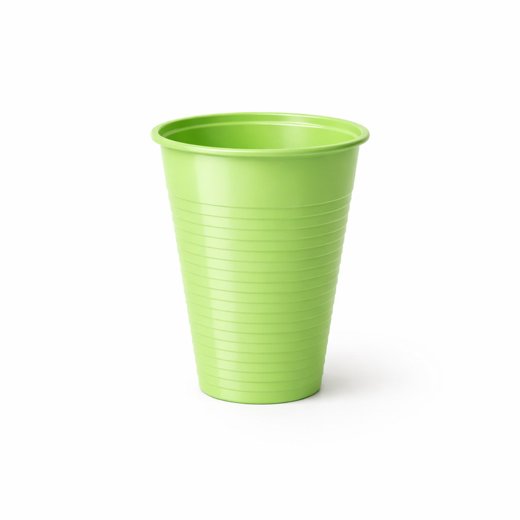Bicchieri Riutilizzabili 200ml Verdi - 50pz