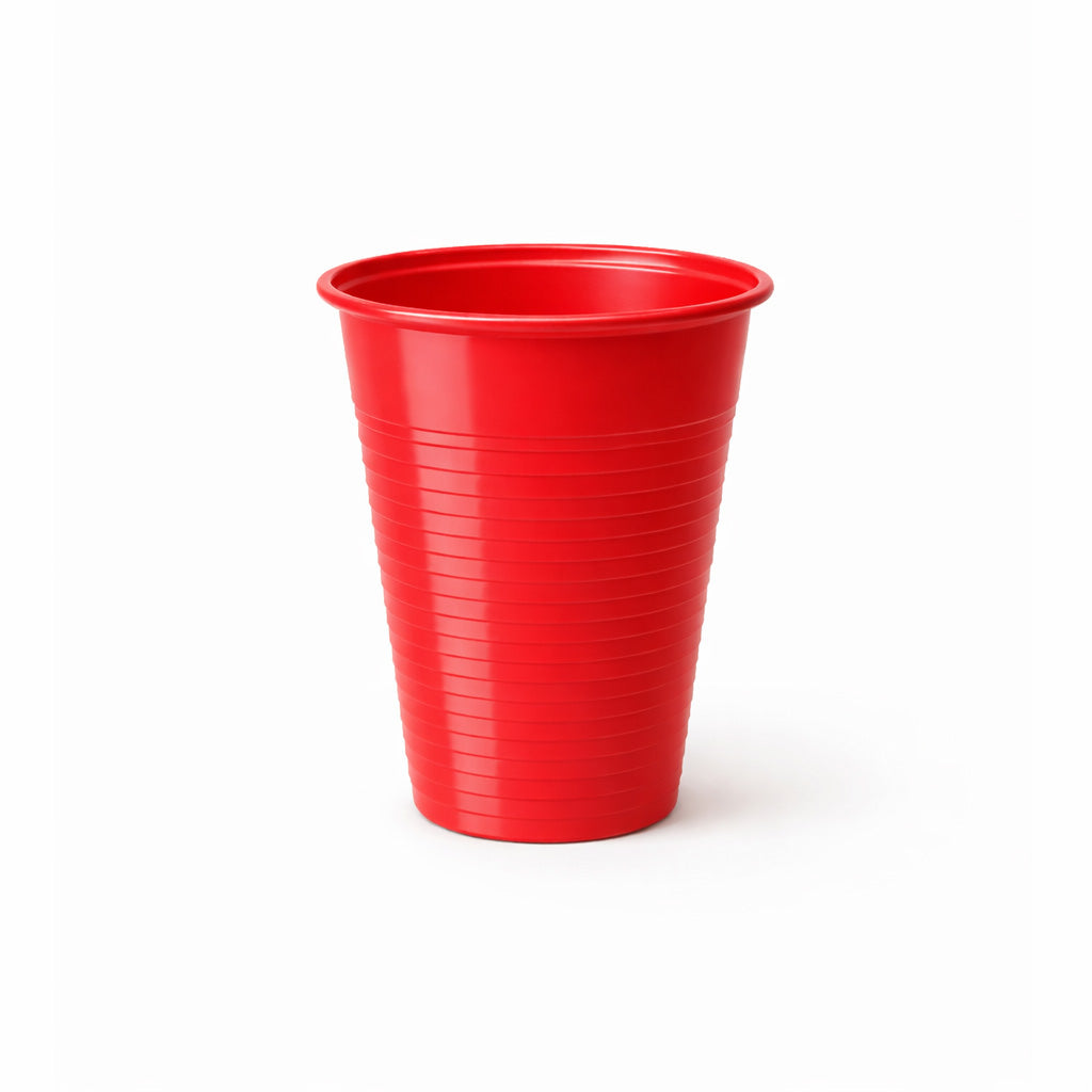 Bicchieri Riutilizzabili 200ml Rossi - 50pz
