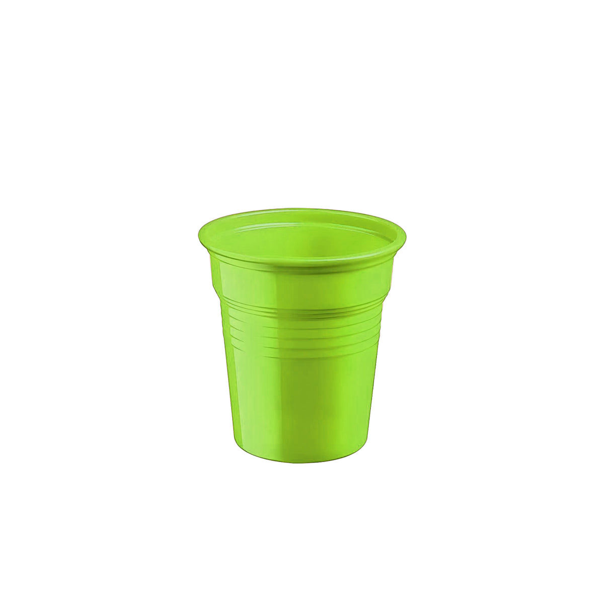 Bicchieri in Plastica Riutilizzabili – Verde 80cc